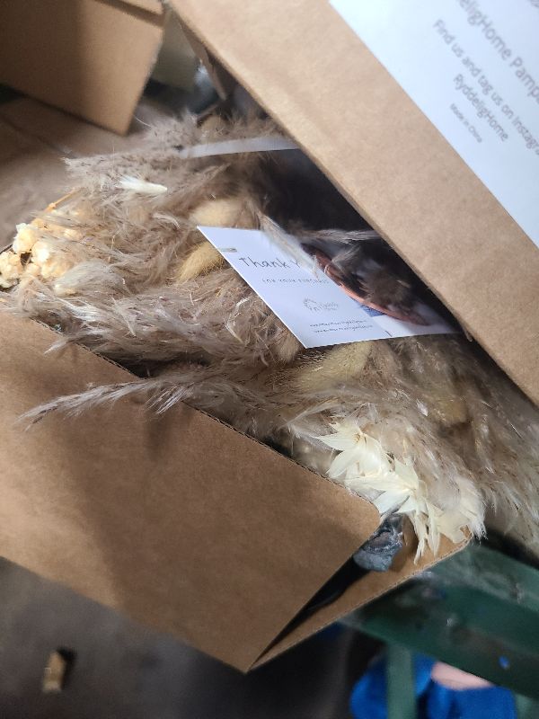 Photo 1 of 100pcs Artificial Flowers Arrangement With Vase Included, Dining Table Centerpiece Decorations, Fake Flowers in Vase, Dried Pampas Grass Floral Centerpieces, Coffee Table Decor, Centro de Mesa