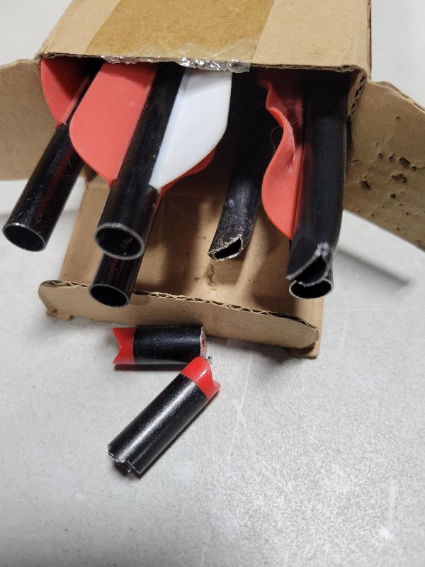 Photo 1 of 16 18 20 22inch Carbon/Aluminum Archery Crossbow Bolts Bio Archery with 4 Inch Vanes(Pack of 12)