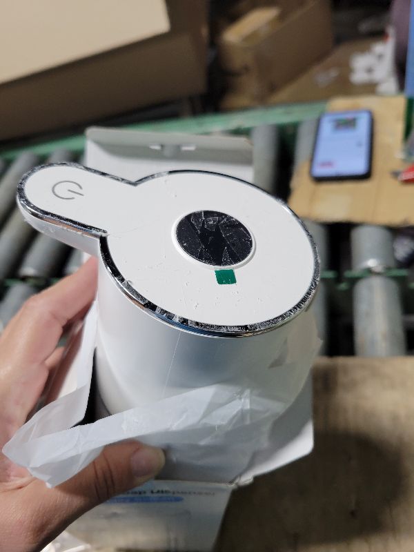 Photo 1 of 2 Pack Automatic Foaming Soap Dispenser Touchless, USB Rechargeable Smart Hand Soap Dispenser, 6-Level Adjustable, 12.8oz/380mL Wall Mount for Bathroom Kitchen Dish Soap