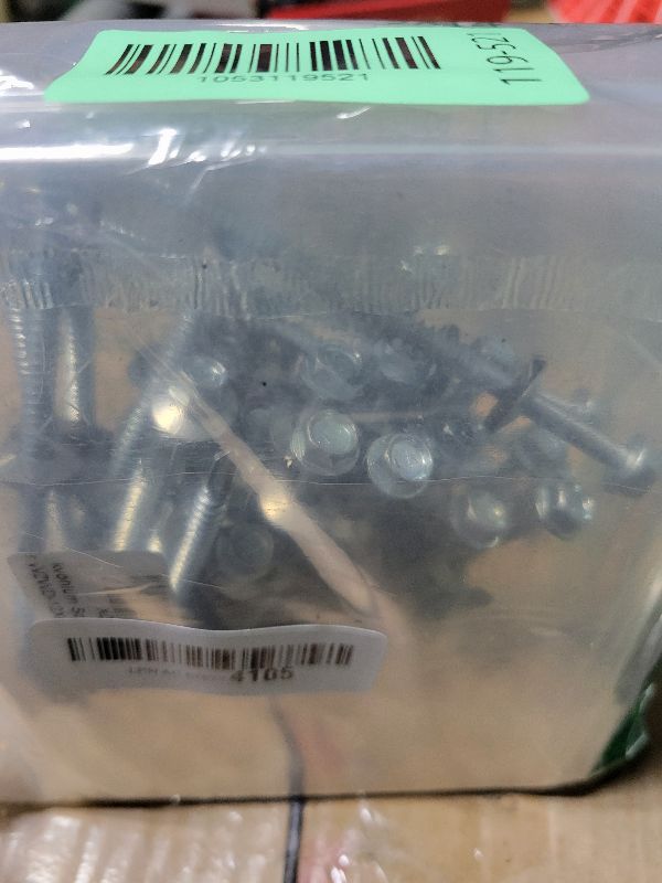 Photo 1 of #12 x 4 (50 PCS) Metal Roofing Screws with Rubber Washer, Hex Head Self Tapping Screws for Metal, Self Drilling Sheet Metal Screw, Hex Bit Socket Included