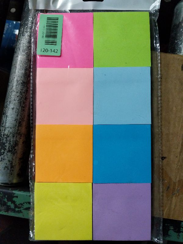 Photo 1 of (16 Pack) Sticky Notes 3x3, Self-Stick Pads Bright Colors Sticky Note, Recyclable, Easy to Stick for Home, Office, Notebook