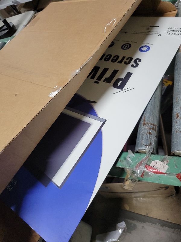 Photo 1 of [2 Pack] 32 Inch Privacy Screen for Computer Monitor 16:9 Aspect Ratio, Eye Protection Anti Blue Light Glare Shield, 32inch Removable Black Blackout Anti Spy Desktop Security Private Filter