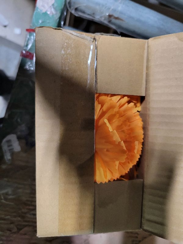 Photo 1 of 2 Pack Day of the Dead Decorations Total 13.1Ft Marigold Garland for Decoration, 40 Lighted Artificial Marigold Flowers 12 Butterfly for Dia de Los Muertos Indian Diwali Altar Halloween Home Decor