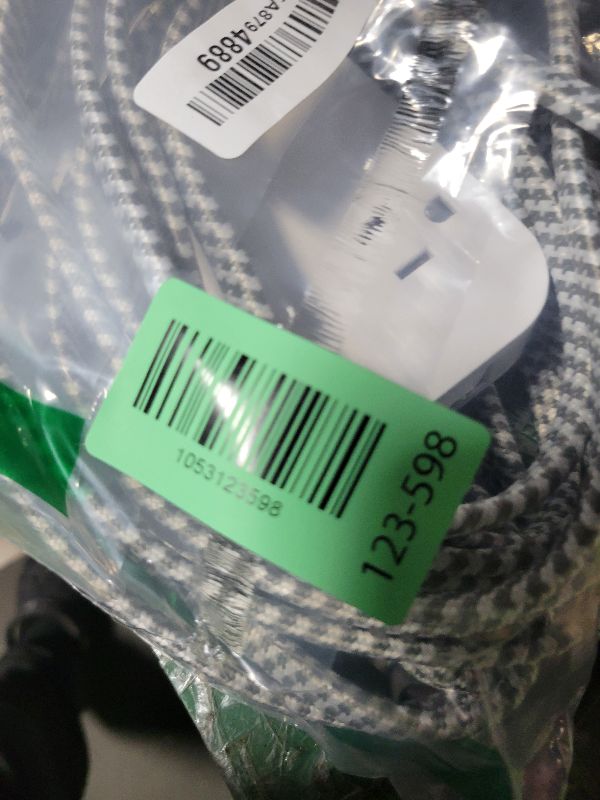 Photo 1 of 15 Ft Extension Cord, HANYCONY Ultra Thin Flat Plug Power Strip with 4 Outlets 4 USB Ports (2 USB C), Multi Plug Outlet Extender Desk Charging Station for Office Travel Dorm Room Essentials