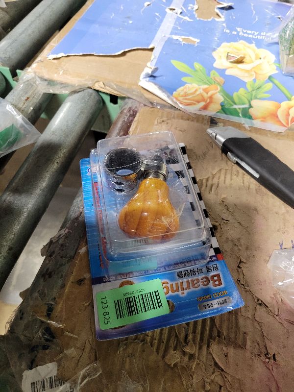 Photo 1 of [Handicrafts using wood] Can be mounted on all models Luxury design Vehicle handle Spinner Power handle Spinner handle Car steering wheel Car accessories Spinner Knob steering knob for car