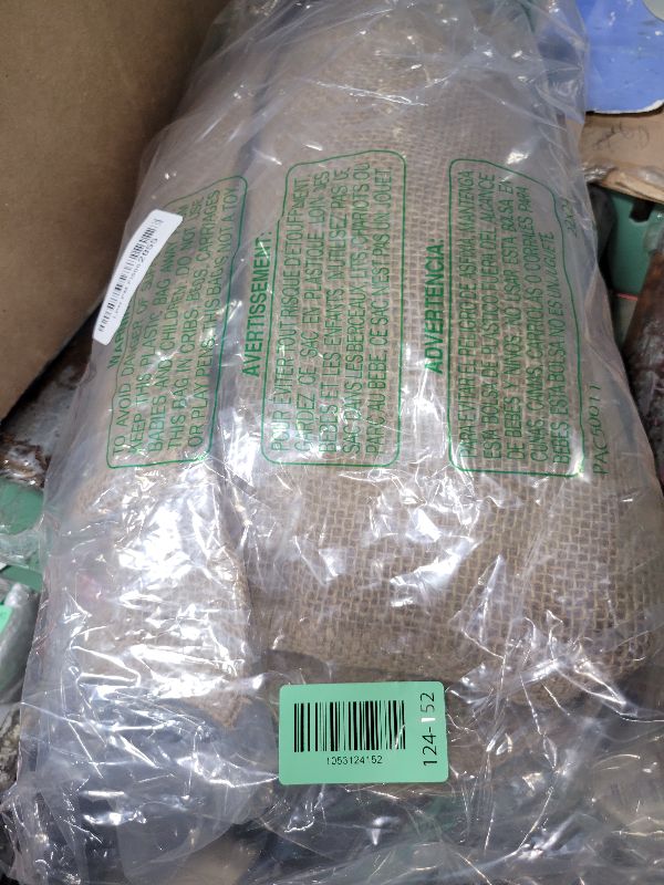 Photo 1 of 12 Inch x 30 Feet Burlap Fabric Roll, Burlap Tree Wrap, Jute Material for Garden Protection, Plants, Landscape, Outdoor, DIY Crafts, Wedding Decor, Home Projects