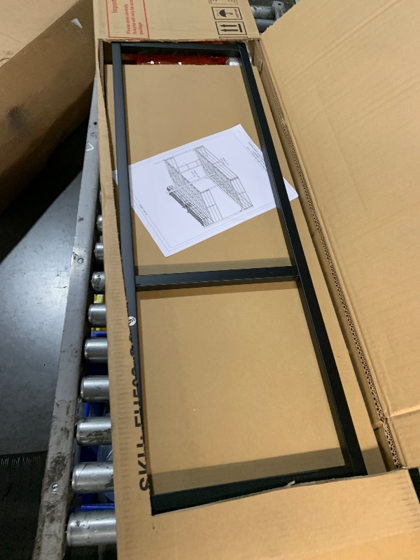 Photo 1 of **TRUCK/TRAILER PICK UP ONLY** (PARTIAL SET) (UNTESTED) PVWIIK Queen Over Queen Bunk Bed with Drawer