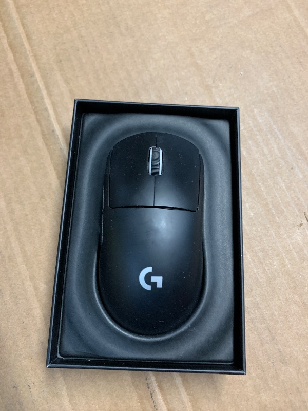 Photo 1 of Logitech G PRO X SUPERLIGHT 2 Wireless Gaming Mouse, 60g Pro-Grade with 5 Programmable Buttons, 44k DPI Sensor, 8kHz Report Rate, USB-C Charging for PC/Mac - Black