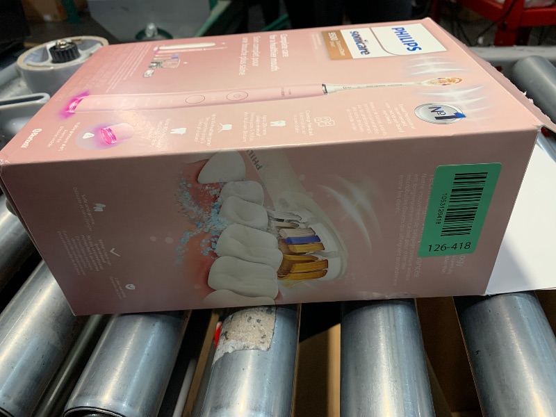 Photo 1 of Philips Sonicare DiamondClean Smart 9500 Electric Toothbrush, Sonic Toothbrush with App, Pressure Sensor, Brush Head Detection, 5 Brushing Modes and 3 Intensity Levels, Pink, Model HX9923/21