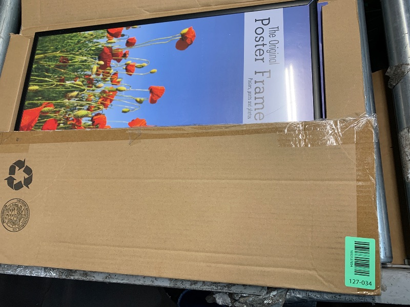 Photo 1 of (missing one) MCS Original Poster Frame 16x20 Black Lightweight Vertical & Horizontal Wall Hanging (2-Pack)