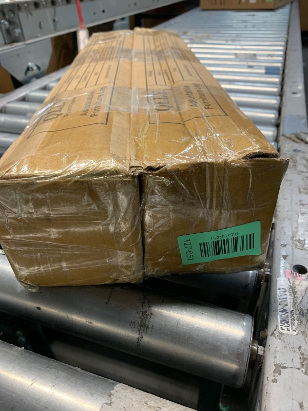 Photo 1 of (PARTIAL SET) QLLY Adjustable Metal Table Leg, 24-40 inch, 60-100cm, Home Office DIY Desk Leg, Furniture Leg Set (4, Black)