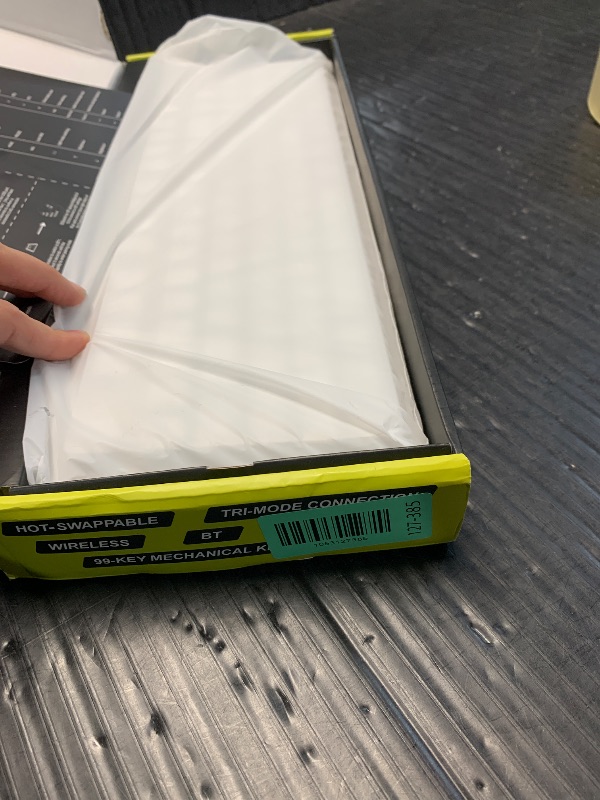 Photo 1 of (sold for parts) SOLAKAKA KI99 Pro 96% Wireless Mechanical Keyboard, RGB Gaming Keyboard, Hot-Swappable Pre-Lubed Switches