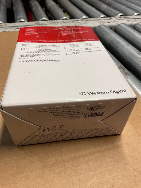 Photo 1 of (sold for parts only) Western Digital 10TB WD Red Plus NAS Internal Hard Drive HDD - 7200 RPM, SATA 6 GB/s, CMR, 512 MB Cache, 3.5" - WD100EFGX