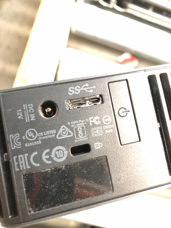 Photo 1 of (3TB) (USED/FAIR) (UNABLE TO TEST) Western Digital 26TB Elements Desktop External Hard Drive, USB 3.0 External Hard Drive for Plug-and-Play Storage - WDBWLG0260HBK-NESN