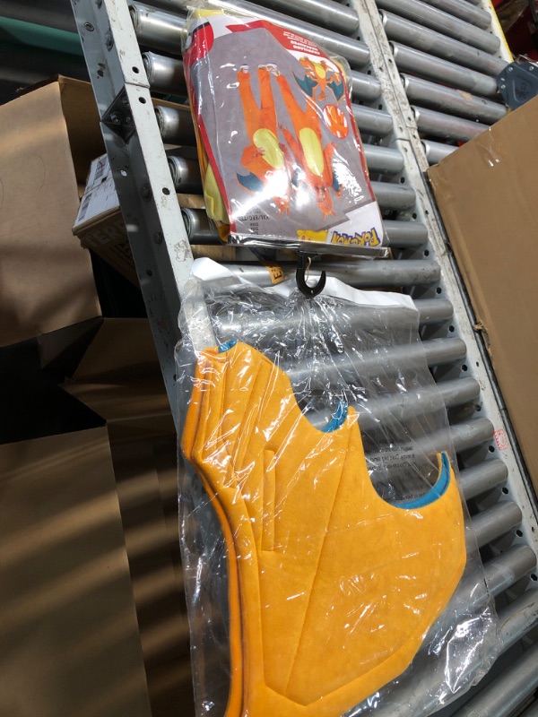 Photo 1 of (XXL) (BAGGED) Disguise unisex adult Charizard for Adults, Deluxe Official Pokemon Halloween Sized Costumes, As Shown, Size Extra Large 50-52 US