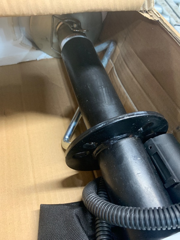 Photo 1 of (see all images) YELLOW JACKET Electric Trailer Jack with 7 Way Plug 5000lbs, Power Tongue Jack 9.84"-33.85" with LED Light and Waterproof 