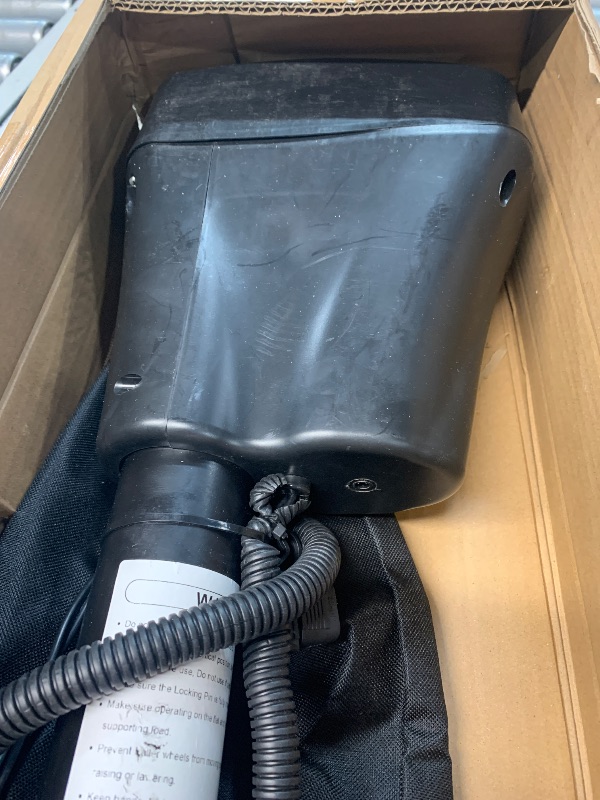 Photo 1 of (see all images) YELLOW JACKET Electric Trailer Jack with 7 Way Plug 5000lbs, Power Tongue Jack 9.84"-33.85" with LED Light and Waterproof 