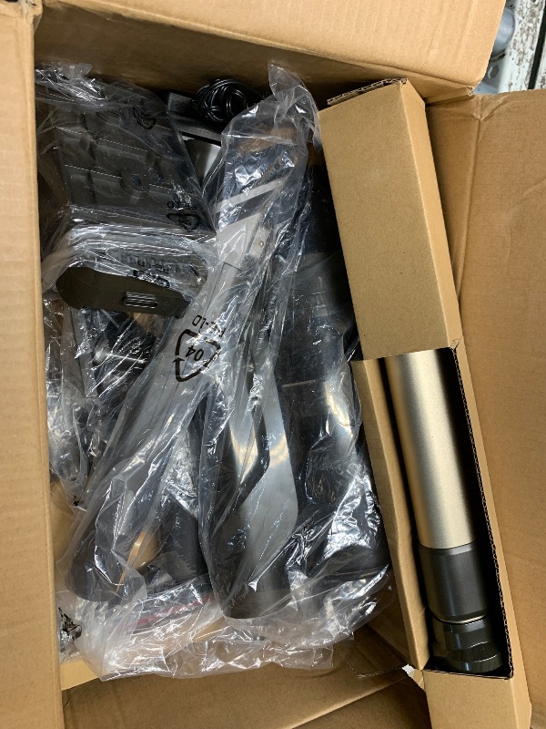 Photo 1 of **PARTS ONLY, NON FUNCTIONAL, DUSTY** 

VBUOO Cordless Vacuum Cleaner, 580W 48KPA 70 Mins Vacuum Cleaners for Home, Self-Standing Stick Vacuum with Wall Mount Charge, Touch Screen, Ultra High-Power Brush for Pet Hair/Plush Carpet/All Floor