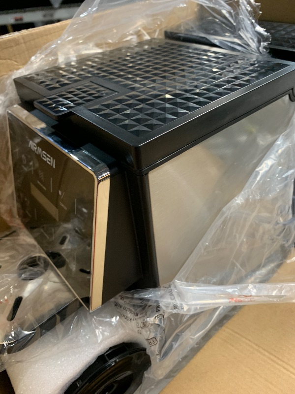 Photo 1 of (used(see images) AIRMSEN Grind & Brew Coffee Maker with Grinder - Single Serve Machine Compatible with K-Cup Pods & Ground