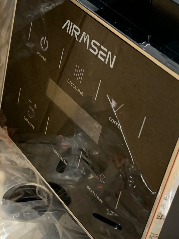 Photo 1 of (used(see images) AIRMSEN Grind & Brew Coffee Maker with Grinder - Single Serve Machine Compatible with K-Cup Pods & Ground