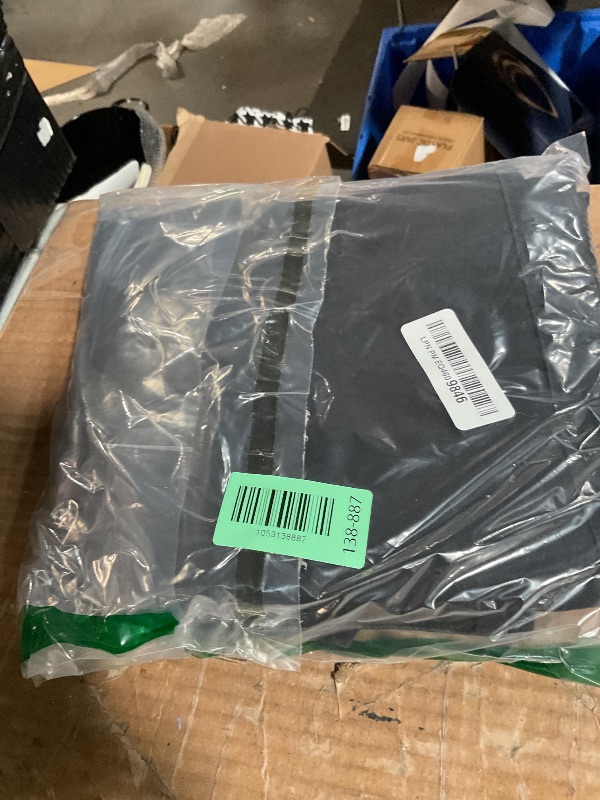Photo 1 of (size 10) (used/fair) Sidefeel Jeans for Women Wide Leg High Waisted Stretchy Jeans Straight Leg Zimbaplatinum Ankle Denim Pants with Slant Pockets Black Size 10