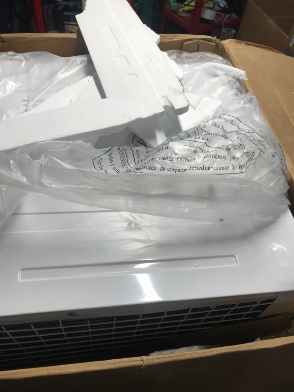 Photo 1 of ** PARTS ONLY - EUR PLUG, NOT FUNCTIONAL**
Keystone 23,200 BTU Window-Wall Air Conditioner with 16,000 BTU Supplemental Heat and Dehumidifier, 230V, Window AC for Large Rooms up to 1,500 Sq.Ft. with Smart Remote Control
