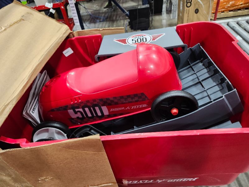 Photo 1 of ***PARTS ONLY***Radio Flyer Ride On Kids Toy, Indoor and Outdoor Sport Car with Ramp, 500, Red