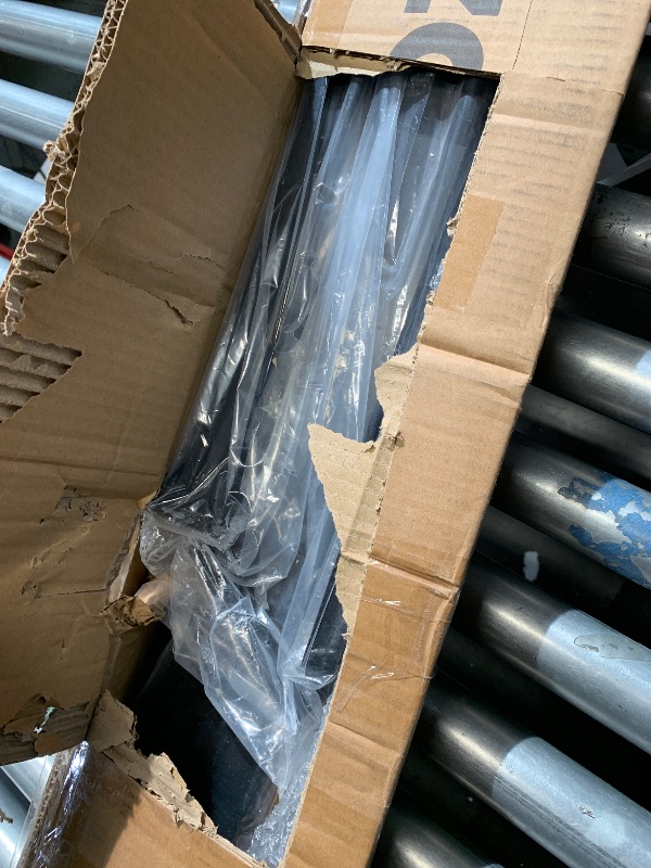 Photo 1 of (used)(unknown if complete) Muzata 3'-6'6" Black Complete Cable Railing Kit for Slope 36 Inch Cable Railing System