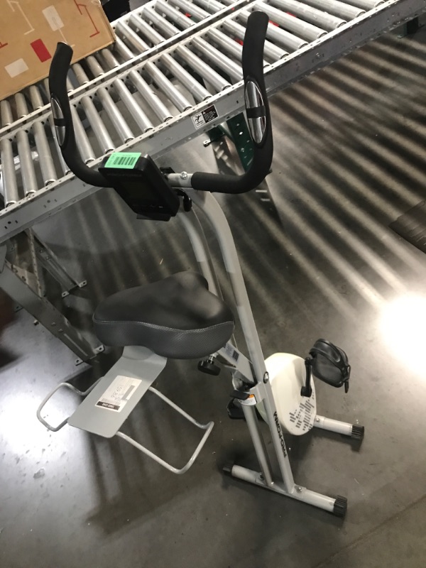 Photo 1 of *** READ COMMENTS***      Proform X Bike Ultra-Quiet Folding Exercise Bike, Heart Rate and LCD Monitor, Easy to assemble for home workout on this indoor stationary bike- Black.