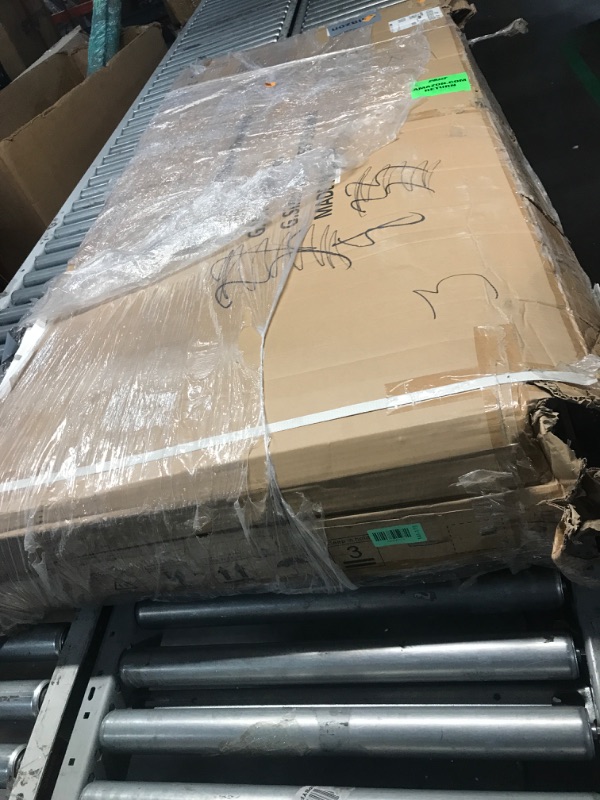 Photo 1 of (used)(unknown if complete) ROOMTEC 56 to 60'' W x 76'' H Frameless Shower Door, Double Sliding Shower Door with Premium 3/8'' (10mm) Thick Tempered Glass