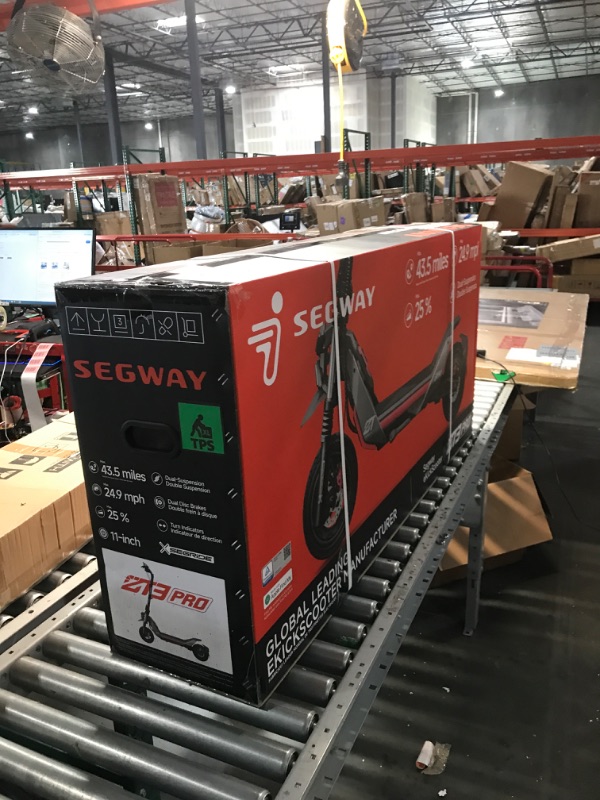 Photo 1 of ****BRAND NEW UNOPENED*****Segway ZT3 Pro Electric Scooter, Up to 24.9 MPH, 43.5-Mile Range, Dual Suspension, Flash Charge, 1600W Peak Motor, Off-Road Scooter for Adults UL Certified (UL2272/2271)