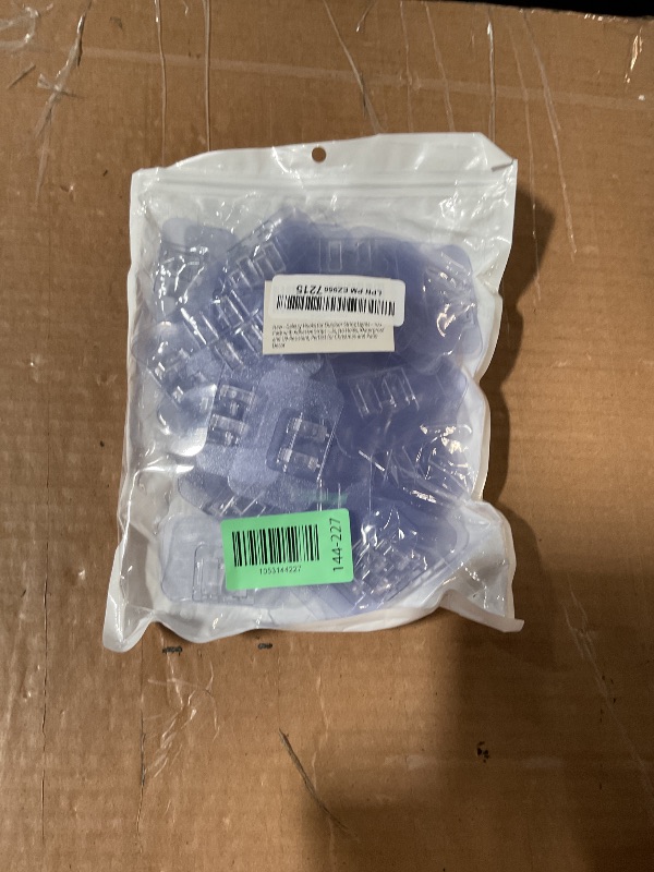 Photo 1 of (incomplete) Galetcy Hooks for Outdoor String Lights - 100 Pack with Adhesive Strips - No Damage, No Tools, No Holes