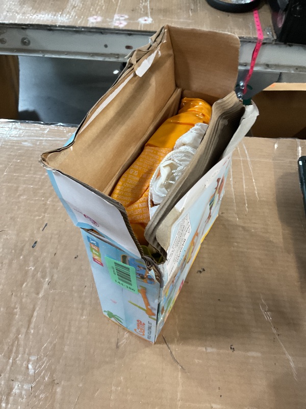 Photo 1 of (UNTESTED)  Intex 56508EP Inflatable Floating Swimming Pool Toys Volleyball Game, Green