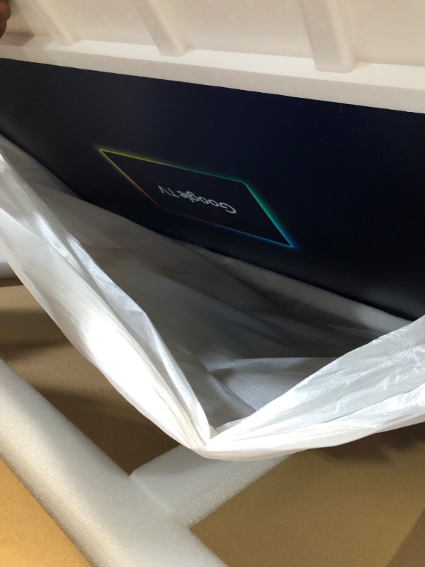 Photo 1 of TCL 65-Inch Class NXTVISION Series QLED 4K UHD Google Smart TV Canvas Style Art Frame TV - QLED, 120hz, Matte Anti-Glare Screen, Free Bezel and Frame, Atmos, Free Art Included (65A300W, 2024 Model)