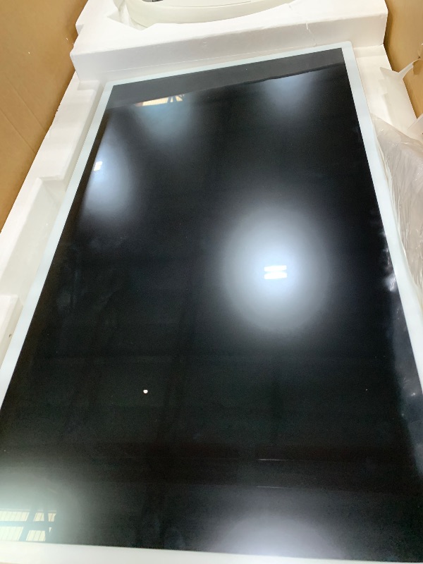 Photo 1 of ***PARTS ONLY ITEM 32" Portable TV on Wheels, 1080p Smart Touchscreen Display, Rolling Monitor with Magnetic Wide-Angle Camera, Android 13,Built-in 6-8h Battery, 10W Stereo Speakers,Remote Control, 6+128GB Storage,White