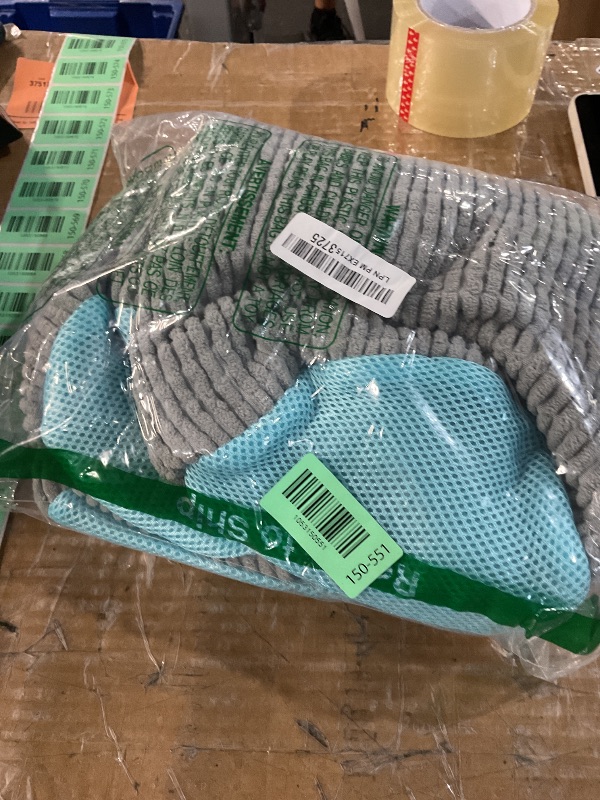 Photo 1 of (BAGGED) (USED/FAIR) Xan Concept 2Pcs Shoe Washing Machine Bag,Cleaning Bag for All Shoe Types,Laundry Shoe Bag for Washer and Dryer (Gray)