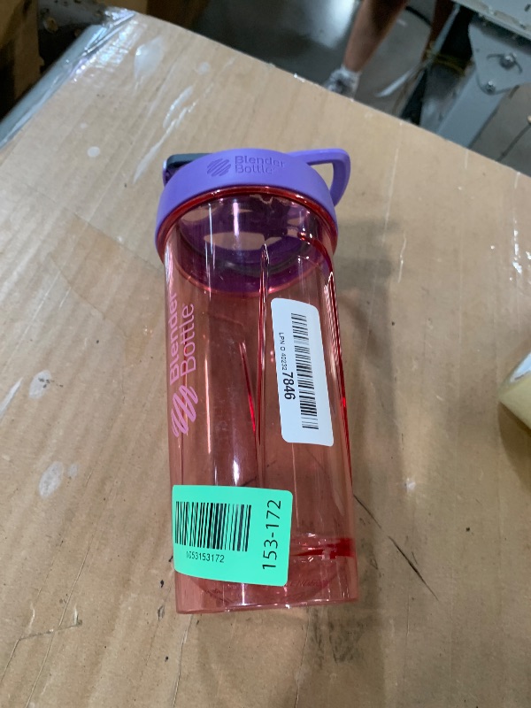 Photo 1 of (USED/FAIR) BlenderBottle Sport Shaker Bottle with Wire Whisk, 28-Ounce, Purple – Protein Shakes & Hydration for Athletes & Fitness Enthusiasts, Easy Mixing, Durable & Lightweight, Lockable Lid