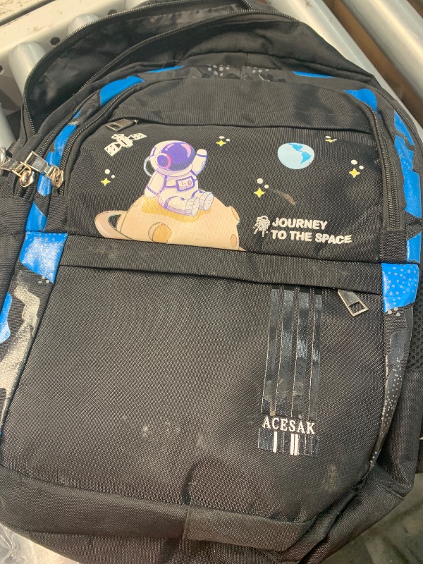 Photo 1 of (used)(missing piece)(see all images) ACESAK Backpack for Boys - Boy Backpack Schoolbag for Boys Kids Children Teens Girls Elementary Middle School Bags