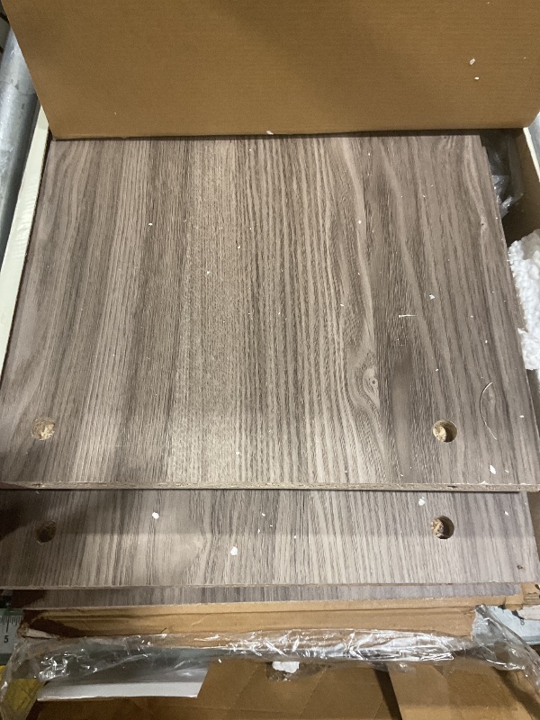 Photo 1 of **PICTURE FOR REFERENCE **ClosetMaid 1936440 SuiteSymphony Modern 16-Inch Closet Organizer with Shelves and 2-Drawers, Natural Gray