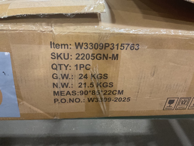 Photo 1 of **PARTIAL SET/1 ARM MISSING**CONSISTS OF 1 ARM, 1 MIDDLE, 2 OTTOMANS** Trygoal U Shaped Modular Cloud Couch, Convertible Sectional Couches Sofa with 2 Ottoman, 3 Seater Modular Sectional Deep Seat Sofa, for Living Room, Apartment, Green