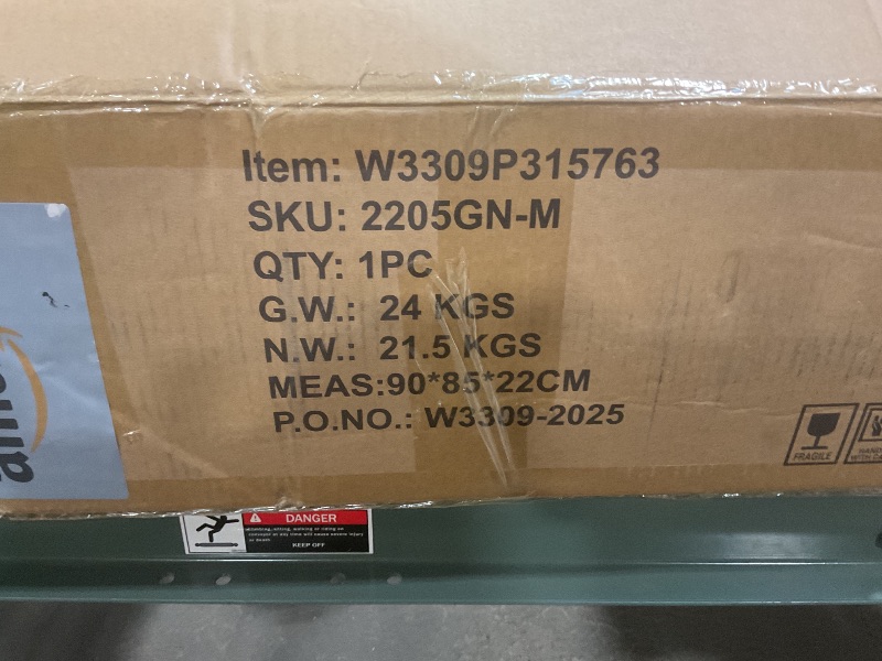 Photo 1 of **MIDDLE ONLY**Trygoal U Shaped Modular Cloud Couch, Convertible Sectional Couches Sofa with 2 Ottoman, 3 Seater Modular Sectional Deep Seat Sofa, for Living Room, Apartment, Green