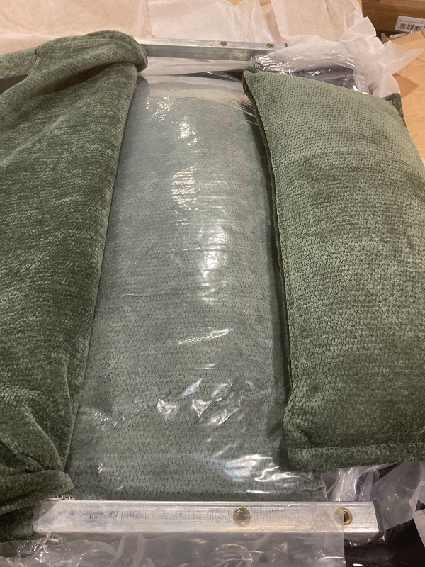 Photo 1 of **MIDDLE ONLY**Trygoal U Shaped Modular Cloud Couch, Convertible Sectional Couches Sofa with 2 Ottoman, 3 Seater Modular Sectional Deep Seat Sofa, for Living Room, Apartment, Green