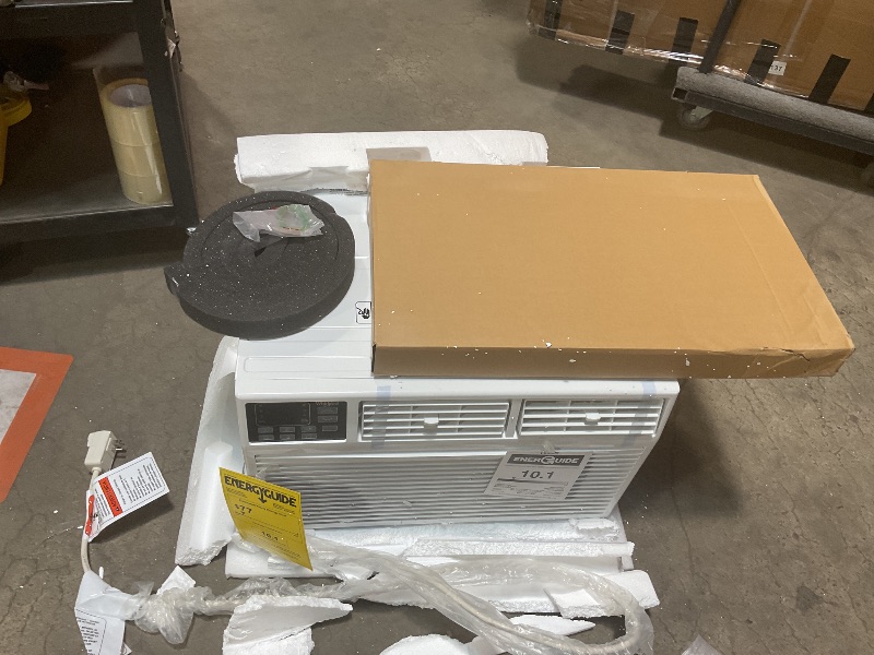 Photo 1 of **MINOR DAMAGE **Whirlpool 8,000 BTU Through the Wall Air Conditioner, 115V, Cools up to 350 Sq. Ft. for Living Room, Bedroom, Kitchen with Dehumidifier and Remote Control, White