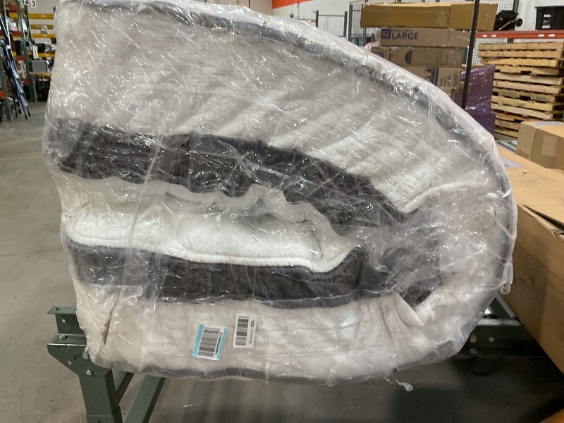 Photo 1 of **FOLDED FROM TRANSPORTING**Tegeniss Full Size Mattress, 12 Inch Memory Foam, Independent Spring, Soft and Comfortable Medium Firm Hybrid Mattress in A Box, Pressure Relief