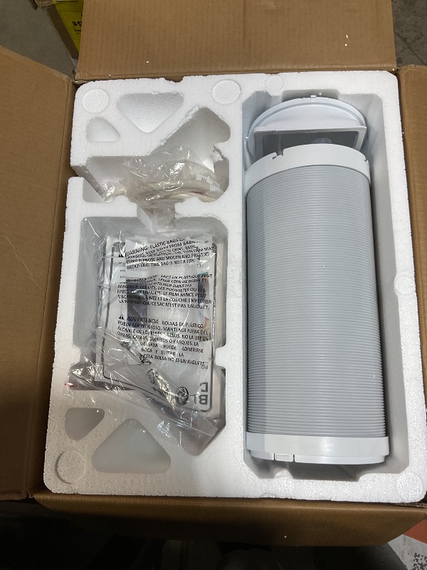 Photo 1 of *** FOR PARTS/ MISSING PIECES*** BLACK+DECKER Portable Air Conditioner, 10,000 BTU (6,300 BTU SACC) for Rooms up to 450 Sq. Ft., Portable AC with Follow Me Remote Control and Window Kit, BPACT10WT, White