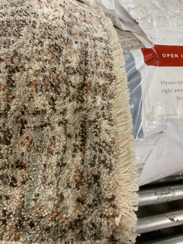 Photo 1 of **USED**Loloi Angela Rose Ember Collection EMB-10 Fog/Dove 9'-6" x 13'-1" Area Rug