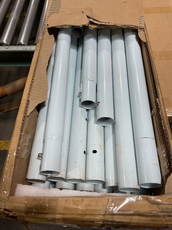 Photo 1 of **USED/POLES ONLY**COBIZI 16x32FT Party Tent Heavy Duty Outdoor Gazebo White Event Shelter Wedding Canopy Tent for Parties BBQ with Removable Sidewall Windows, Powder Coating (Better Than Galvanized)