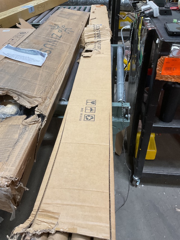 Photo 1 of **MINOR DAMAGE/ TRANSPORT DAMAGE **Barrina 8 Foot LED Bulbs, 44W 5500lm 6500K, Super Bright, T8 T10 T12 LED Tube Lights, FA8 Single Pin LED Lights, Clear Cover, 8 Foot LED Bulbs to Replace Fluorescent Light Bulbs (Pack of 12)