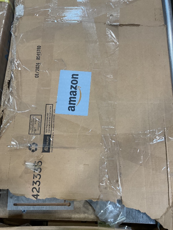 Photo 1 of **POSSIBLY FOR PARTS MISSING A DOOR*** Sauder Cottage Road Armoire, L: 32.44" x W: 21.73" x H: 59.17", Mystic Oak finish