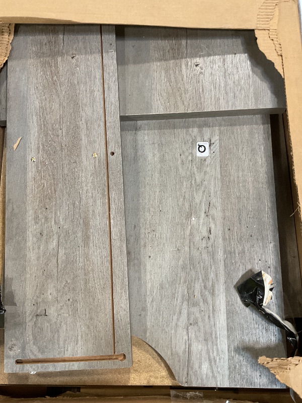 Photo 1 of **POSSIBLY FOR PARTS MISSING A DOOR*** Sauder Cottage Road Armoire, L: 32.44" x W: 21.73" x H: 59.17", Mystic Oak finish